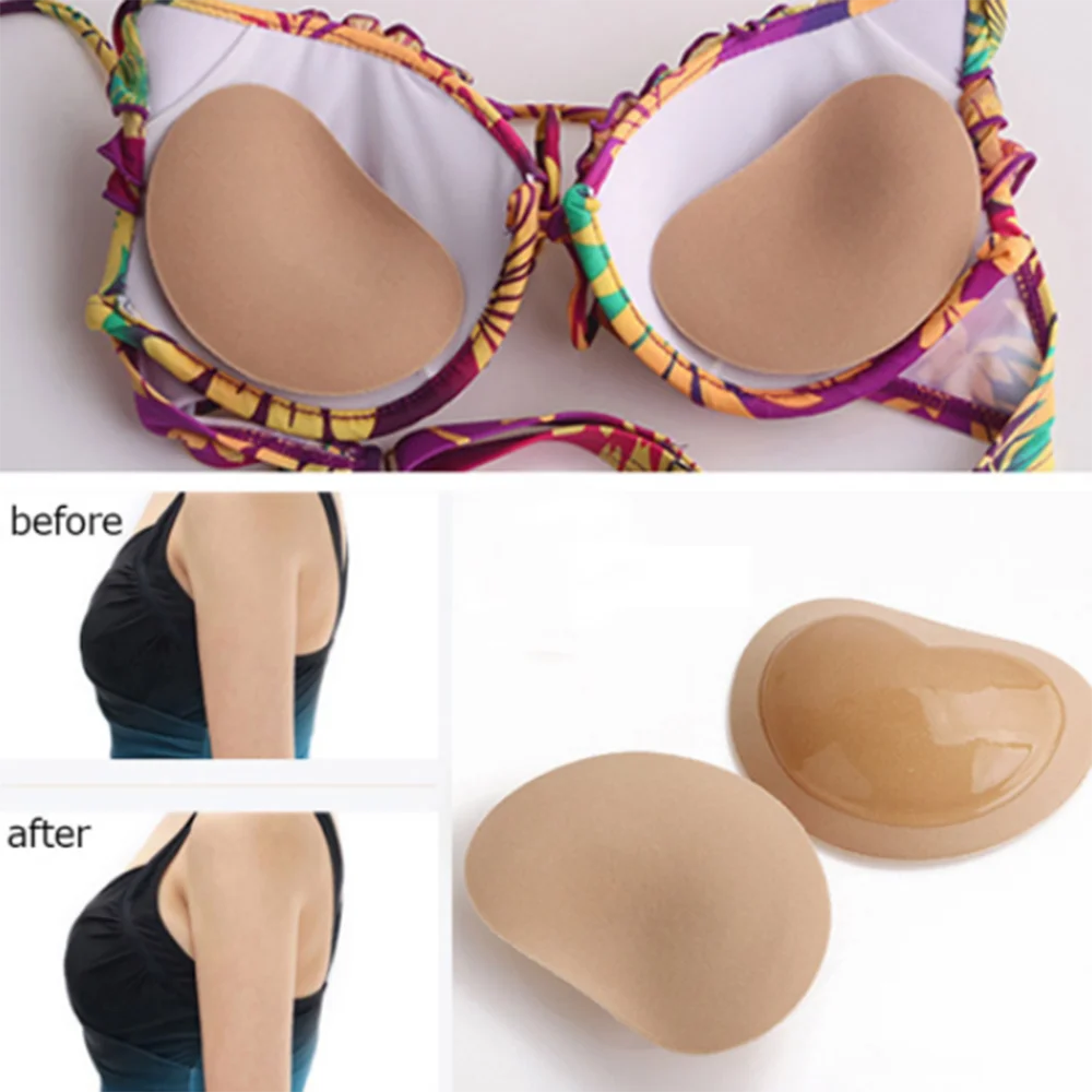 Push Up Bra Silicone - 가슴 푸시 업 끈적 끈적한 브래지어