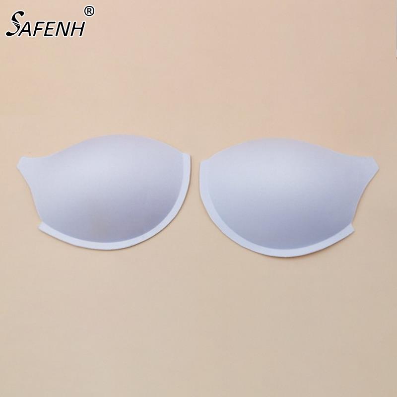 Push Up Bra Silicone - 1 쌍 검은 색 또는 흰색