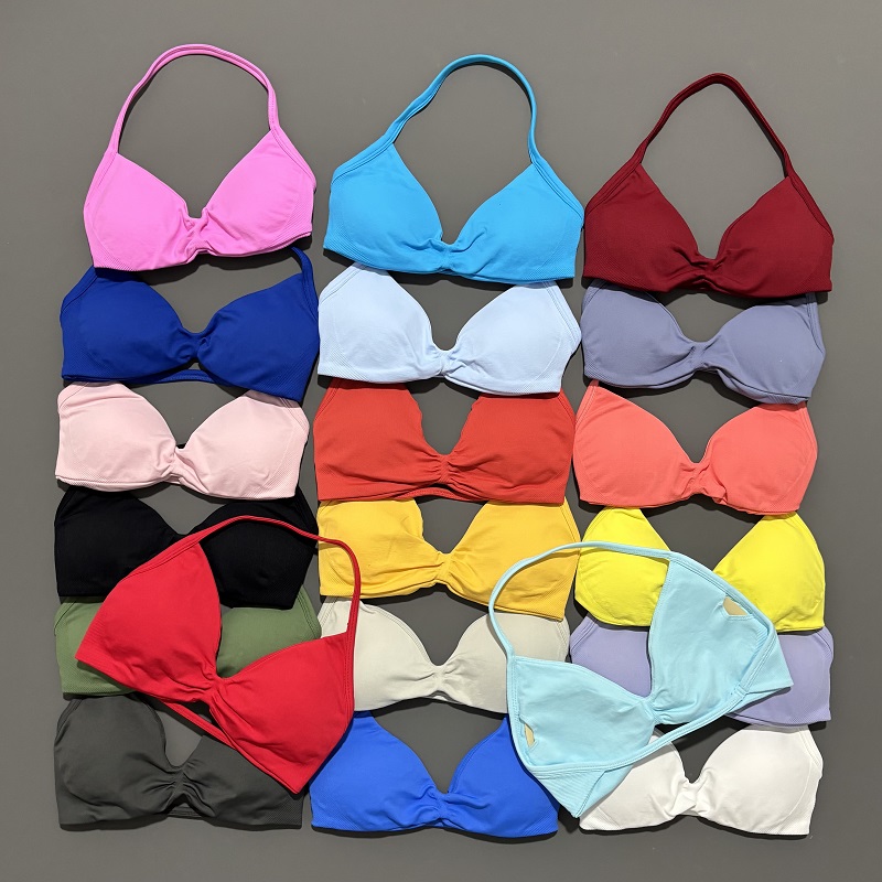 Sports Bra Racerback - 스포츠 스트래피 브라 요가 언더웨어 여성용