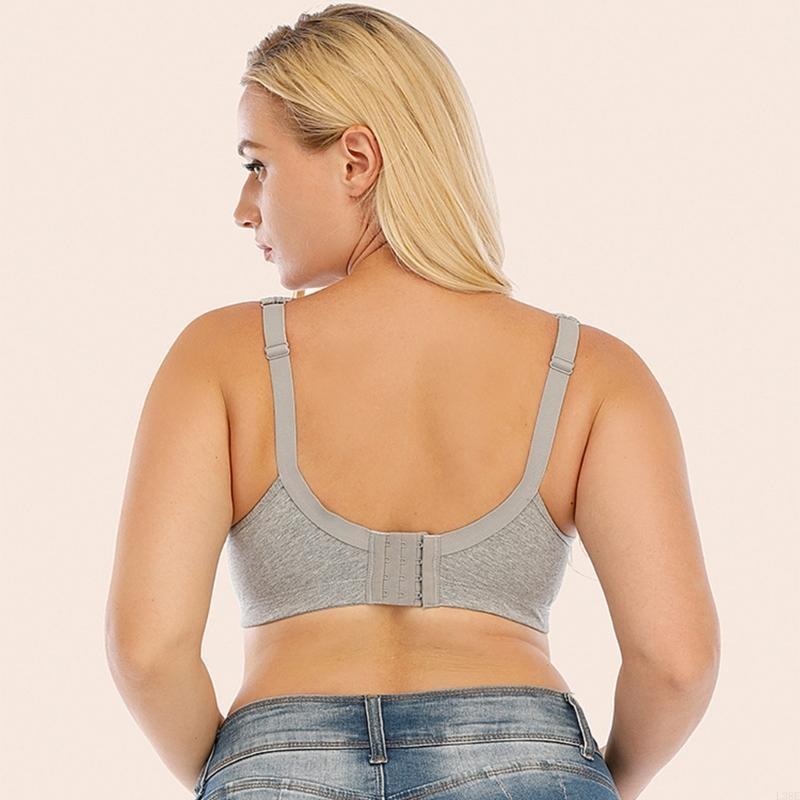 Cotton Bra Everyday - L38E 여성용 무선 빅 사이즈 레이스