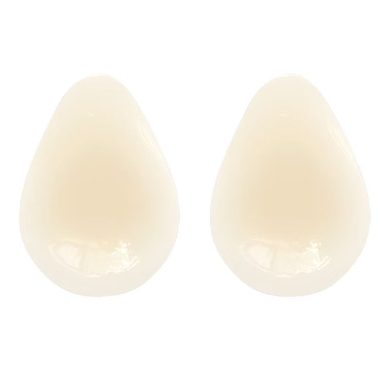 Plunge Bra Push Up - 물방울 모양 투명 브라 실리콘 니플