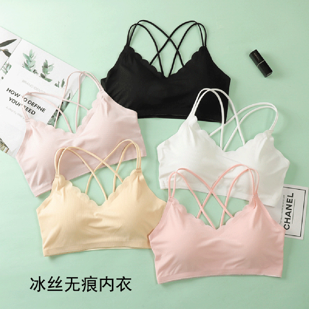 Sheer Bra Lace - 여성용 섹시한 란제리 심리스 스포츠 브래지어,