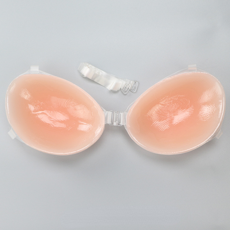 Push Up Bra Silicone - 실리콘 브래지어 보이지 않는 푸시 업