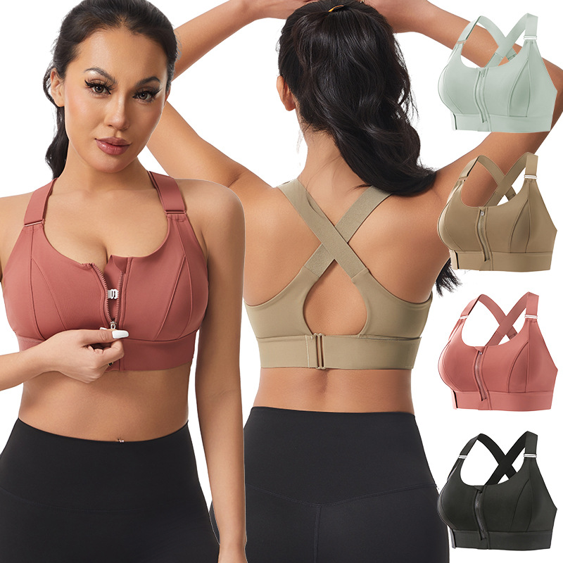 Minimizer Bra Women - 여성용 하이-임팩트 스포츠 브라 와이어프리 푸쉬업