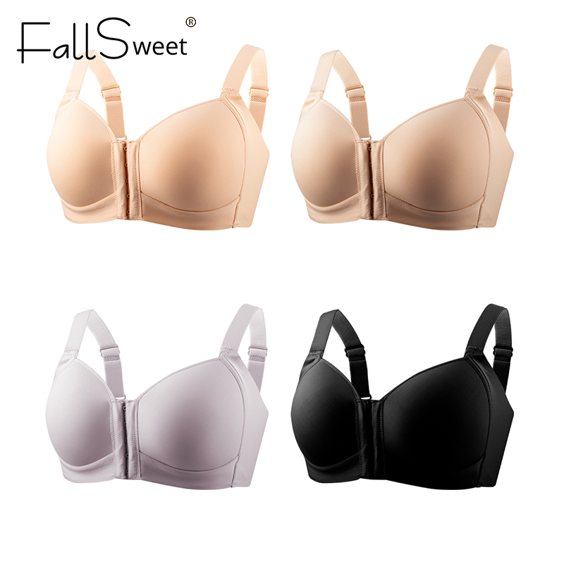 FallSweet 플러스 사이즈 여성용 무선 프론트 클 - Minimizer Bra Women 리뷰 및 가격