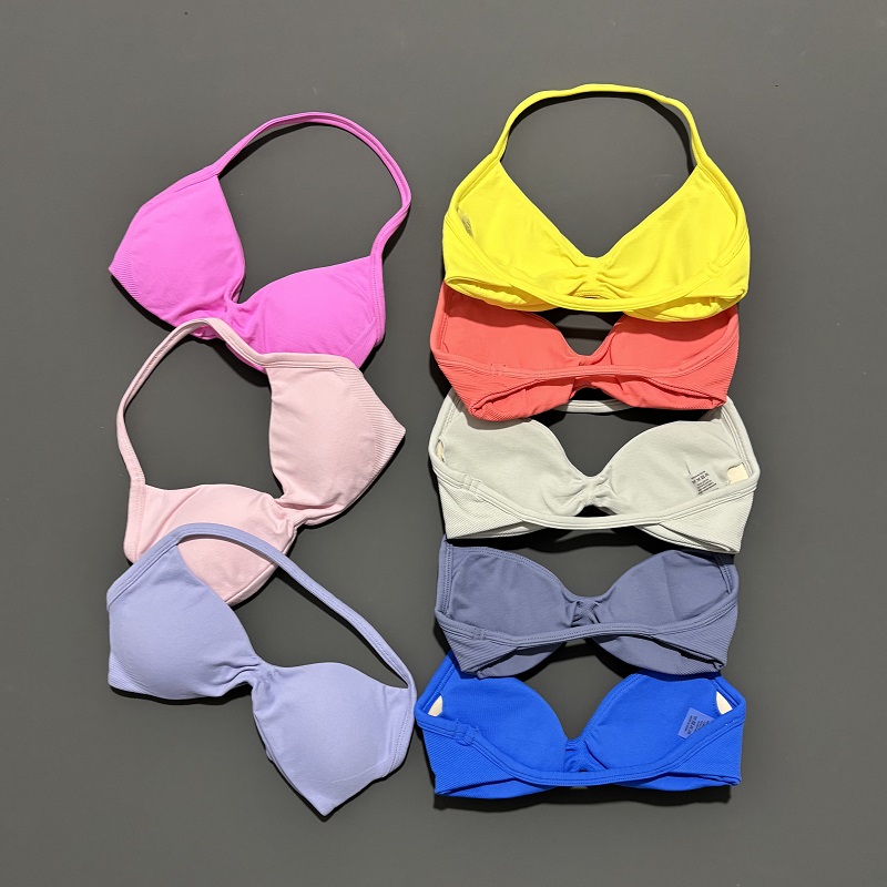 스포츠 스트래피 브라 요가 언더웨어 여성용 짐 탑 러닝 - Sports Bra Racerback 리뷰 및 가격