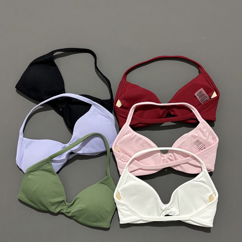 스포츠 스트래피 브라 요가 언더웨어 여성용 짐 탑 러닝 - Sports Bra Racerback 리뷰 및 가격