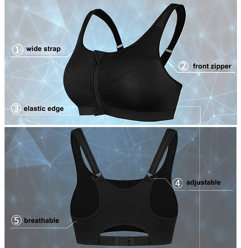 S-5XL 핫 스포츠 탑 요가 브래지어 여성 충격 방지 - Minimizer Bra Women 리뷰 및 가격