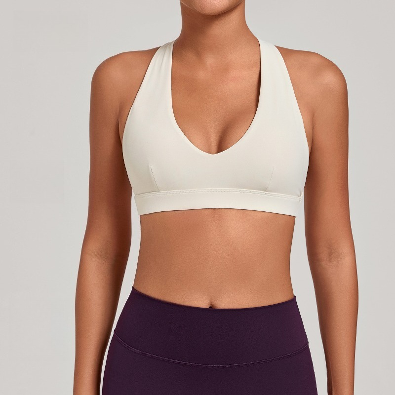 심리스 여성용 짐 운동 스포츠 브라, 흔들림 방지 홀터 - Sports Bra Racerback 리뷰 및 가격