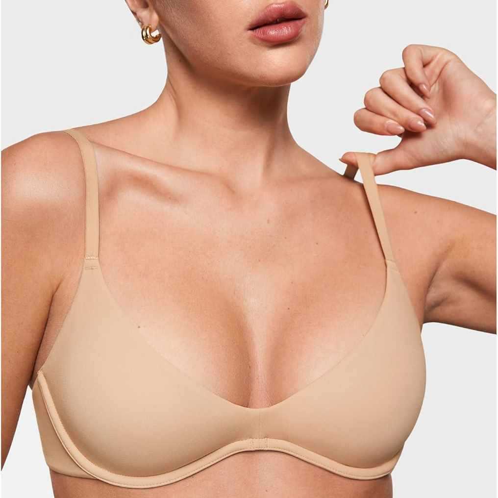 여성용 딥 V 노패드 심리스 와이어프리 브라 여름용 편 - Wirefree Bra Comfort 리뷰 및 가격