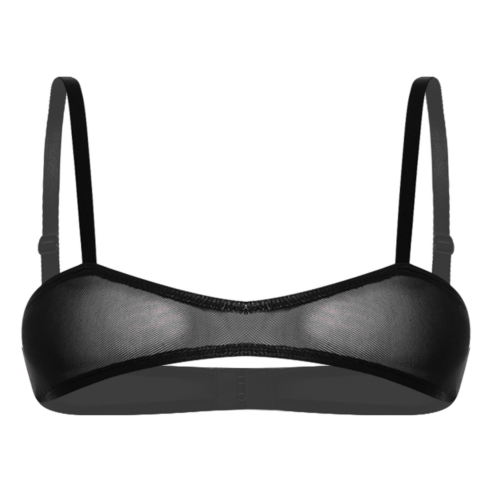 여성용 시스루 시어 메쉬 브라탑 란제리 로우컷 와이어프 - Sheer Mesh Bra 리뷰 및 가격