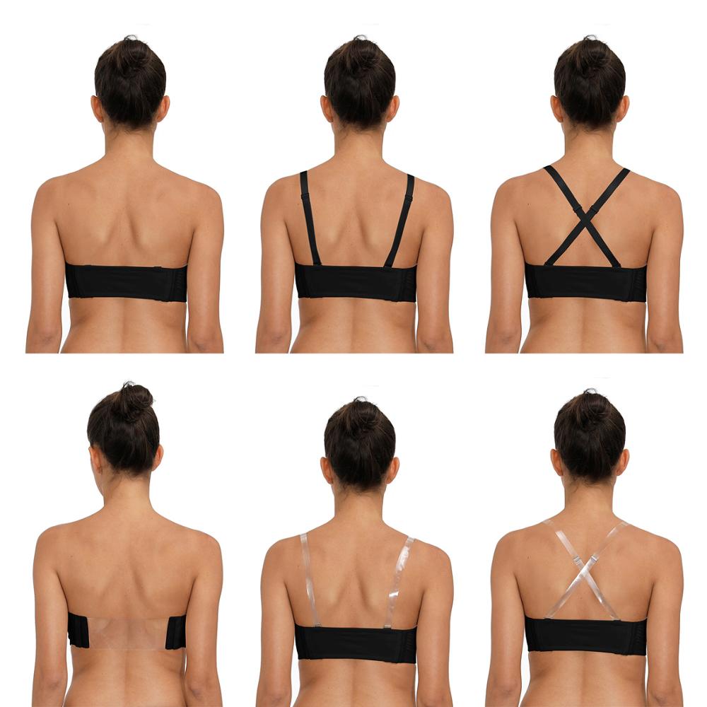 YBCG 여성용 푸시 업 브래지어 두꺼운 패딩 미끄럼  - Convertible Bra Multiway 리뷰 및 가격
