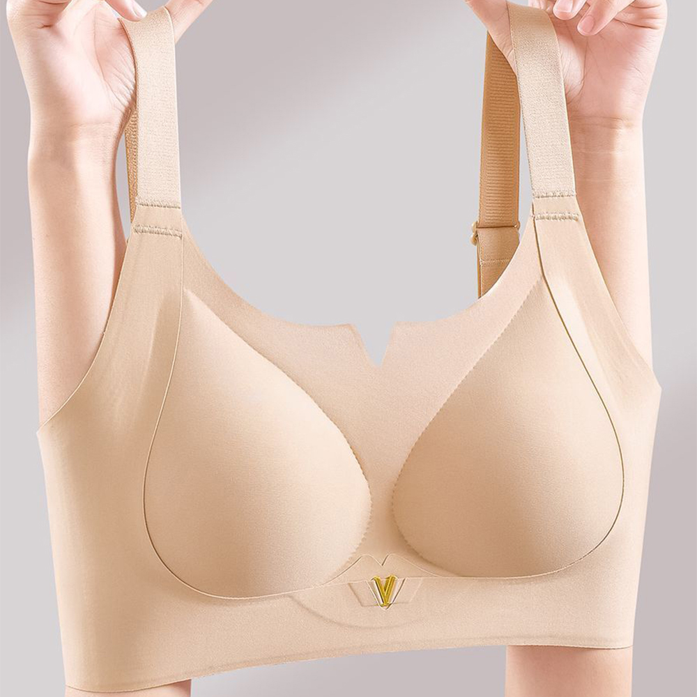 플러스 사이즈 푸쉬업 브라 심리스 무선 속옷 통기성 노 - T Shirt Bra Seamless 리뷰 및 가격