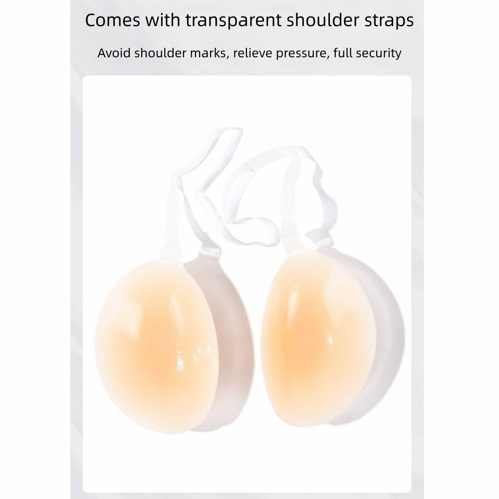 백리스 여성용 투명 브라, 넥 스트랩형, 스티키 푸쉬업 - Backless Bra Sticky 리뷰 및 가격