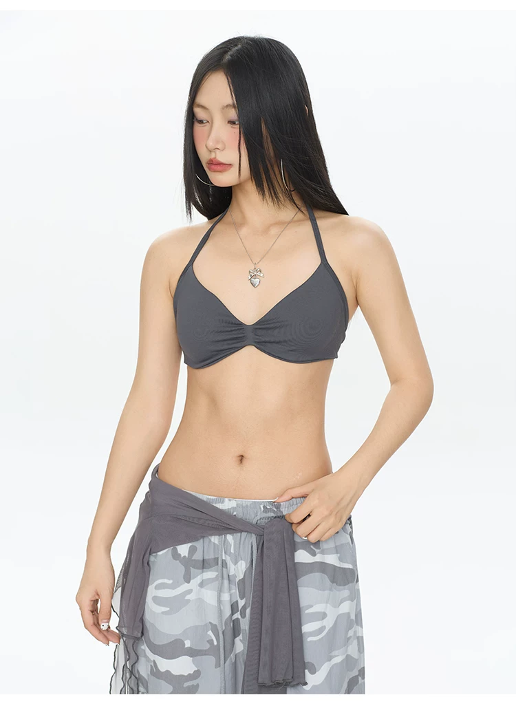 섹시 비키니 스타일 심리스 스포츠 브라, 홀터 뷰티 백 - T Shirt Bra Seamless 리뷰 및 가격