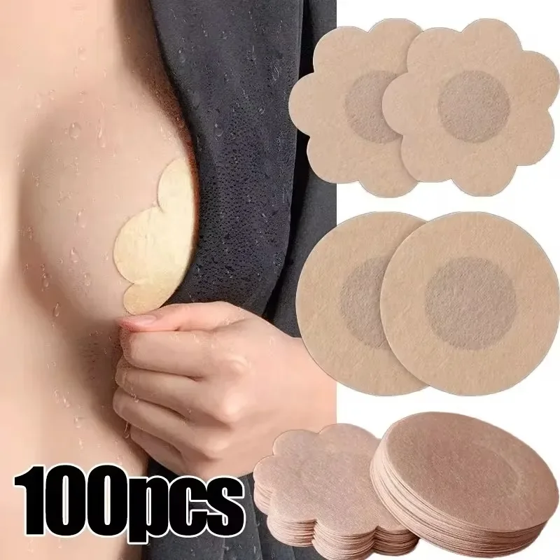 여성용 젖꼭지 커버, 자체 접착 리프트 업 가슴 꽃잎, - Strapless Bra Adhesive 리뷰 및 가격
