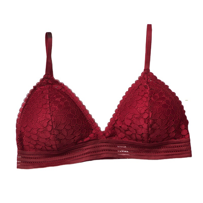 2026 여성 브라 신상 프랑스 트라이앵글 컵 노와이어 - Sheer Bra Lace 리뷰 및 가격