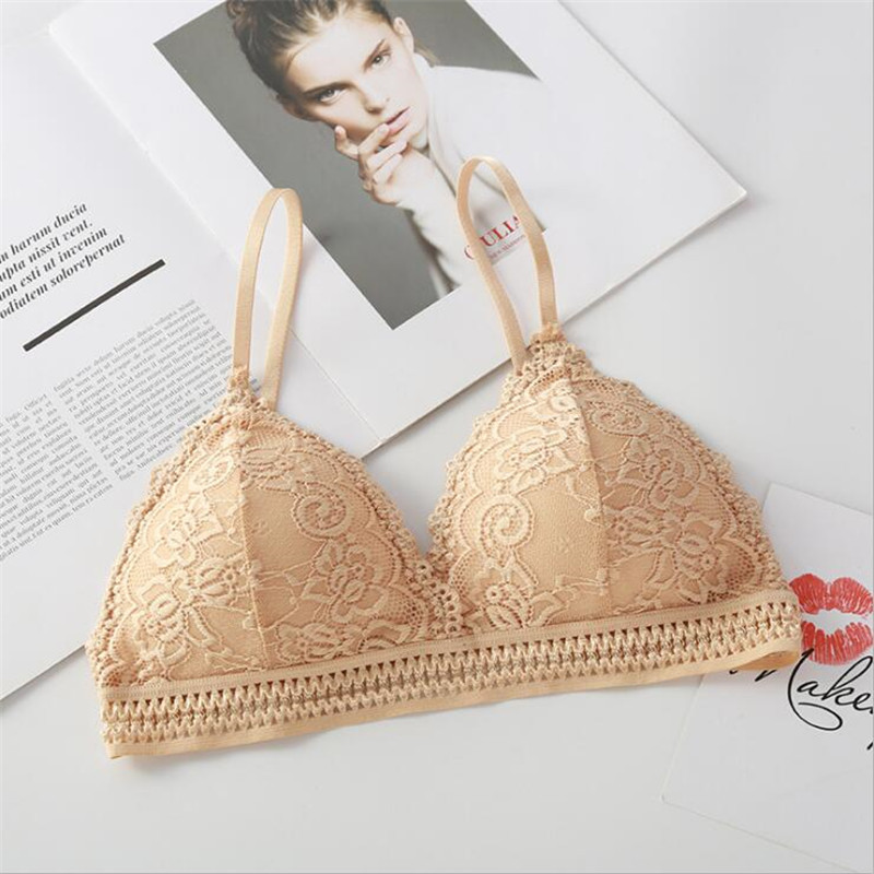 2026 여성 브라 신상 프랑스 트라이앵글 컵 노와이어 - Sheer Bra Lace 리뷰 및 가격