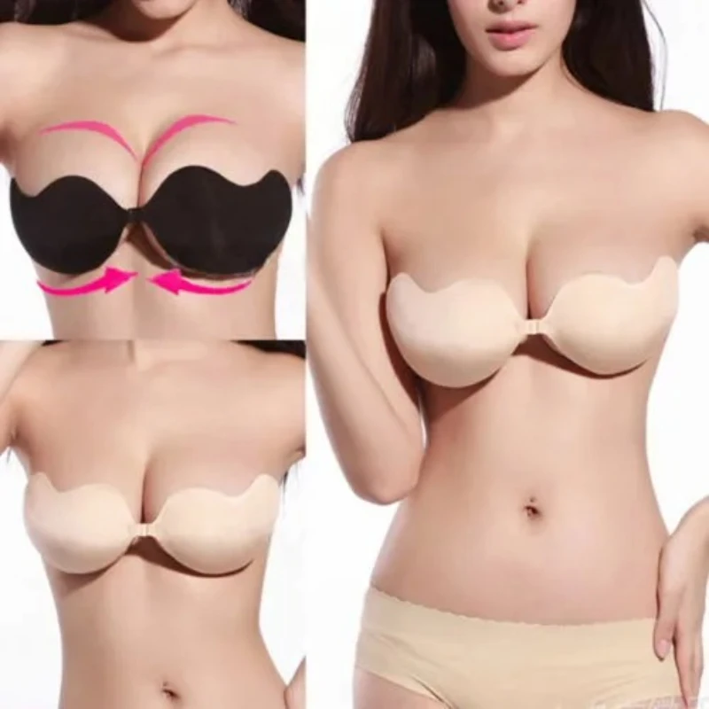 여성 섹시 스트랩리스 인비저블 브라 푸쉬업 브라렛 셀프 - Backless Bra Sticky 리뷰 및 가격
