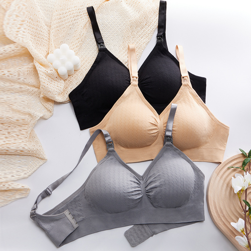 고품질 한 손으로 전면 버클 간호 브래지어 통기성 여성 - Nursing Bra Clip 리뷰 및 가격
